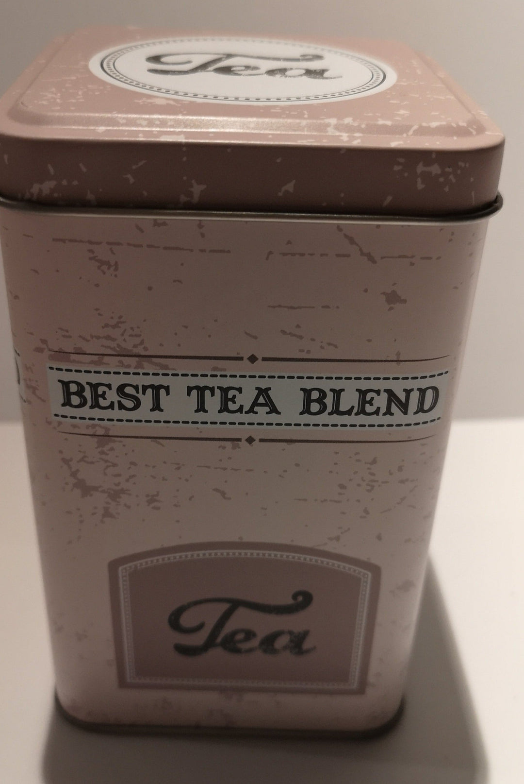 Teedose, Blech, rosé - British Moments