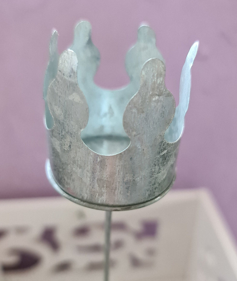 Teelichtstecker "Krone". - British Moments / Fernweh-Kaufhaus