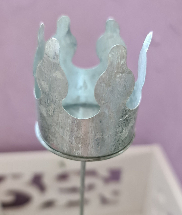 Teelichtstecker "Krone". - British Moments / Fernweh-Kaufhaus