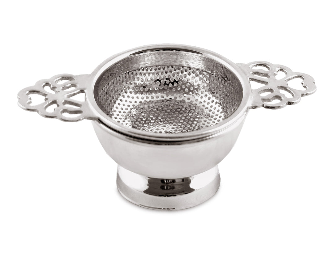 Teesieb /Teefilter  mit Halter, schwerversilbert, ++COMING SOON*** - British Moments