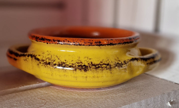 Terracotta- Schale /Handarbeit  in schönem italienischen Design