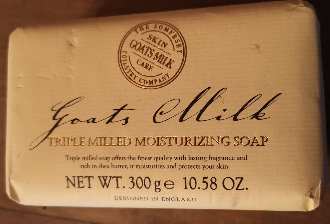 The Somerset Toiletry Company Seifenstück "Goats Milk", 300 gr - British Moments