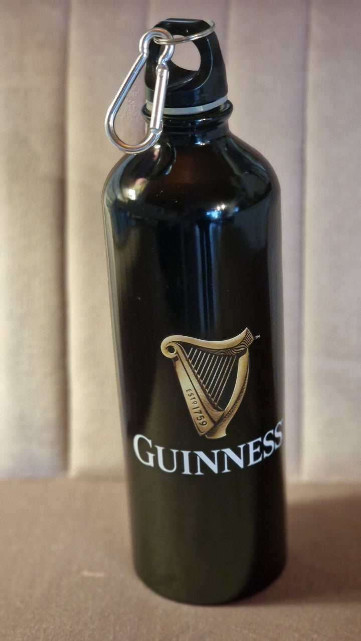 Thermoflasche "Guinness", Aluminium an Karabinerhaken 500 ml