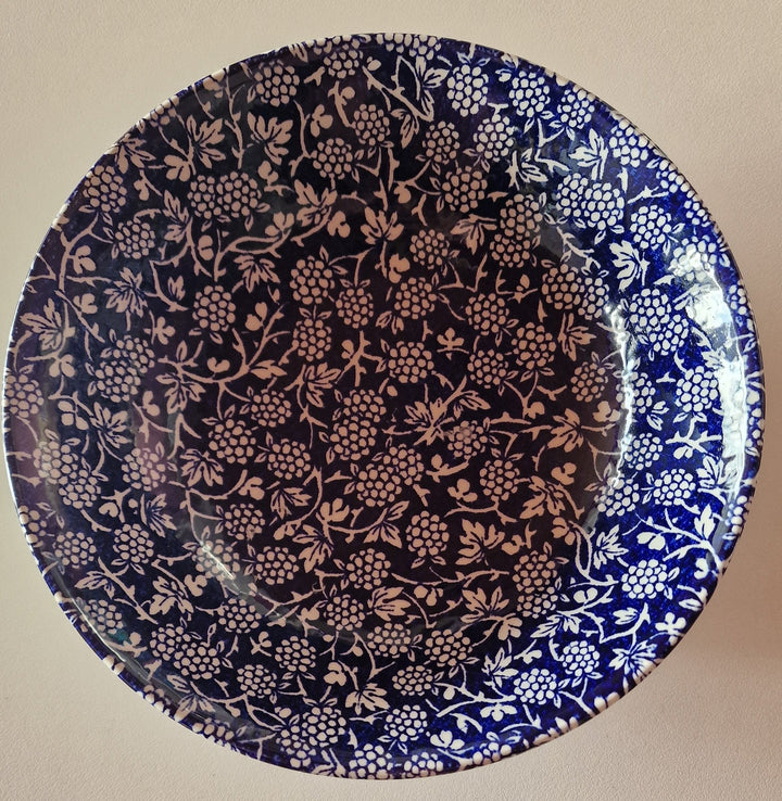 Tiefer Teller/ Schale, Motiv : Blackberry Blue Royal Stafford