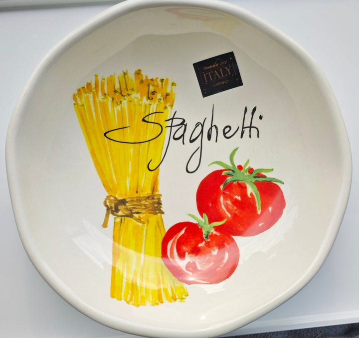 Tiefer Teller/ Schale Motiv : Penne