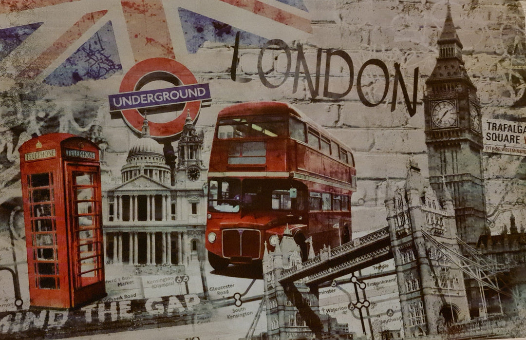 Tisch-Set "London" - British Moments / Fernweh-Kaufhaus
