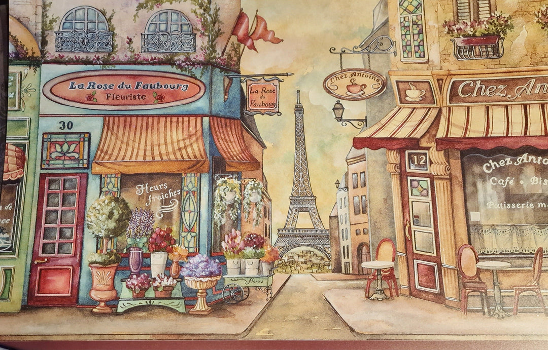 Tisch-Set "Paris, romantisch "