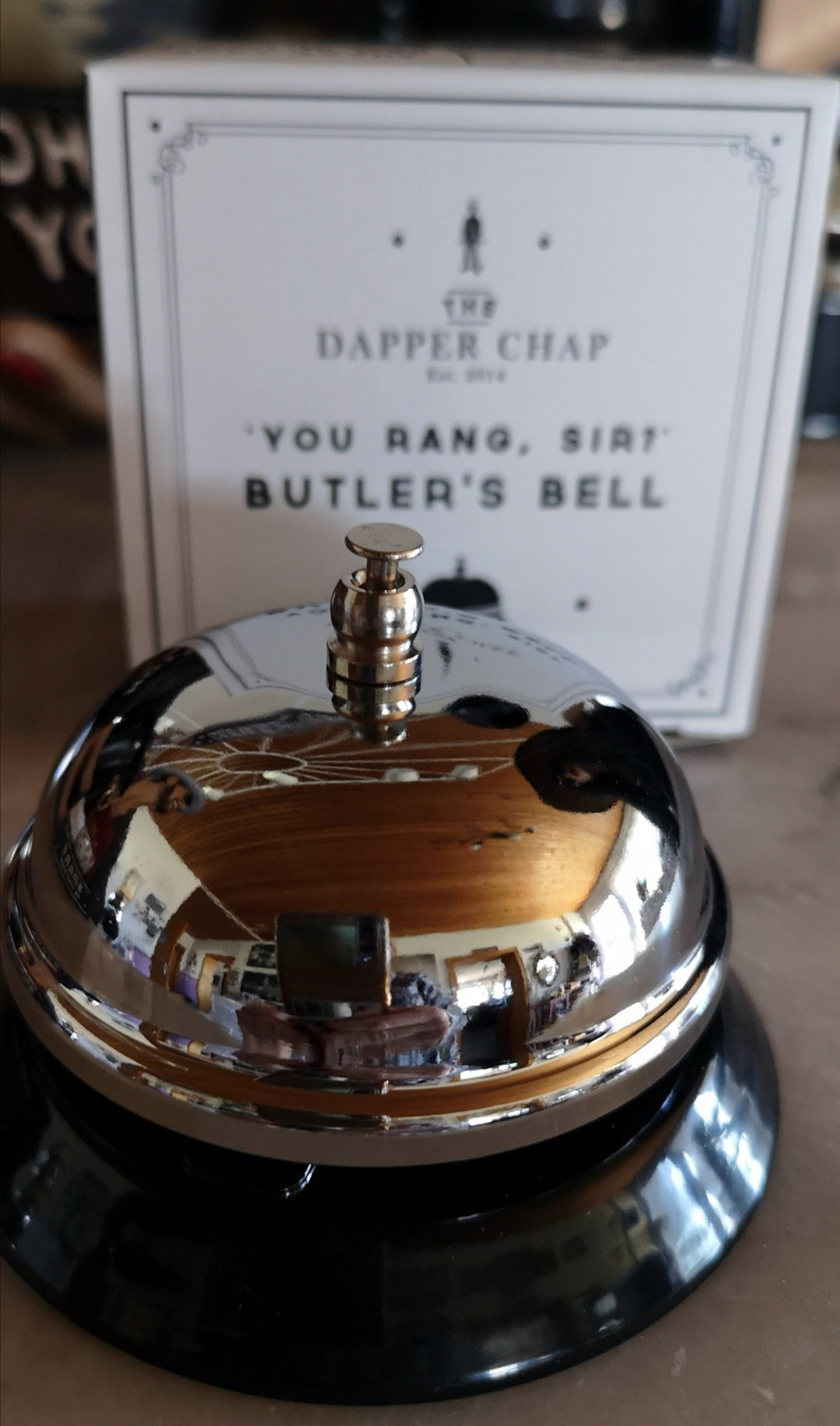 Tischglocke (Butler's Bell  ) "You rang Sir ?" - British Moments