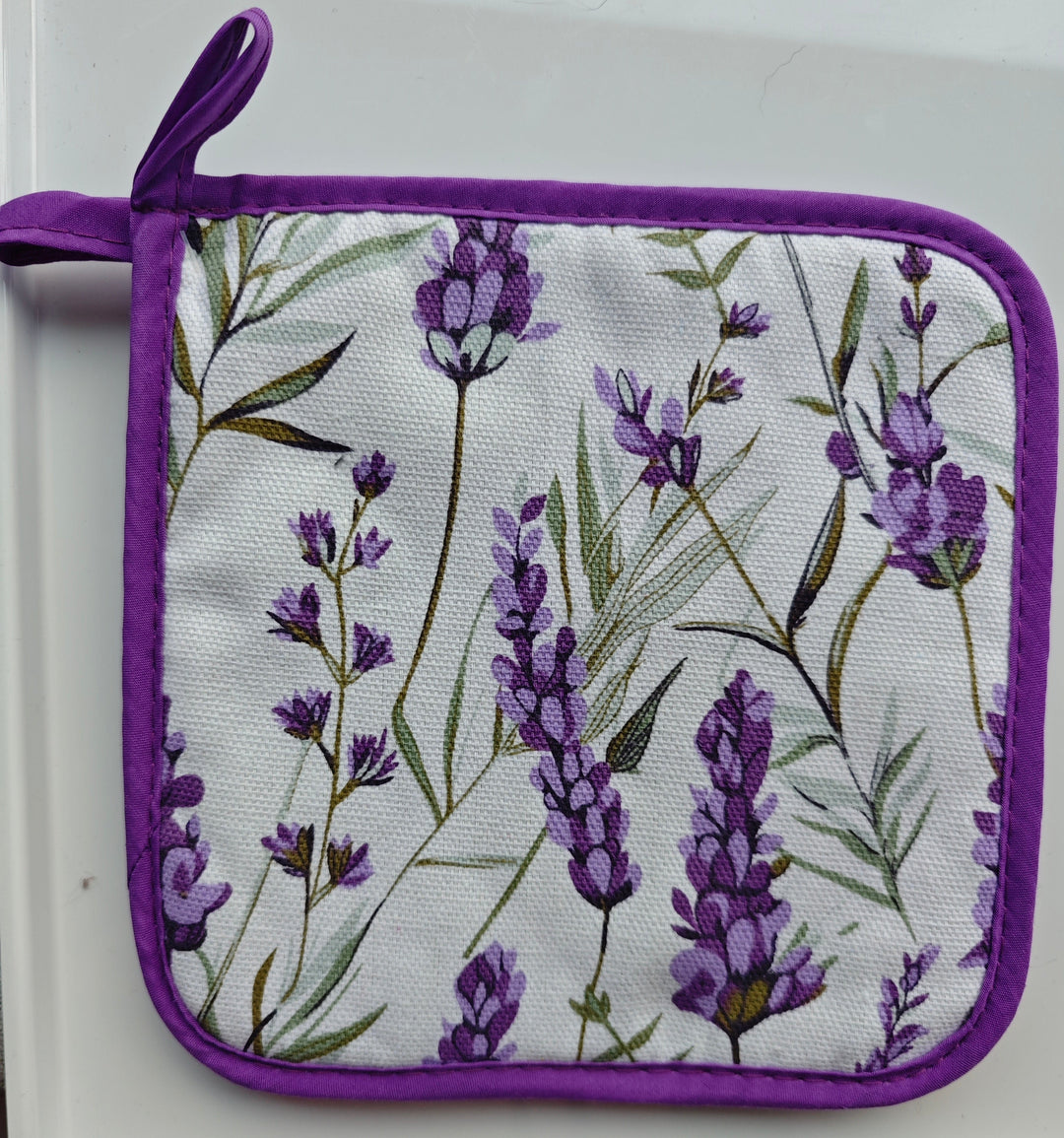 Topflappen, 2er Set "Lavendel"