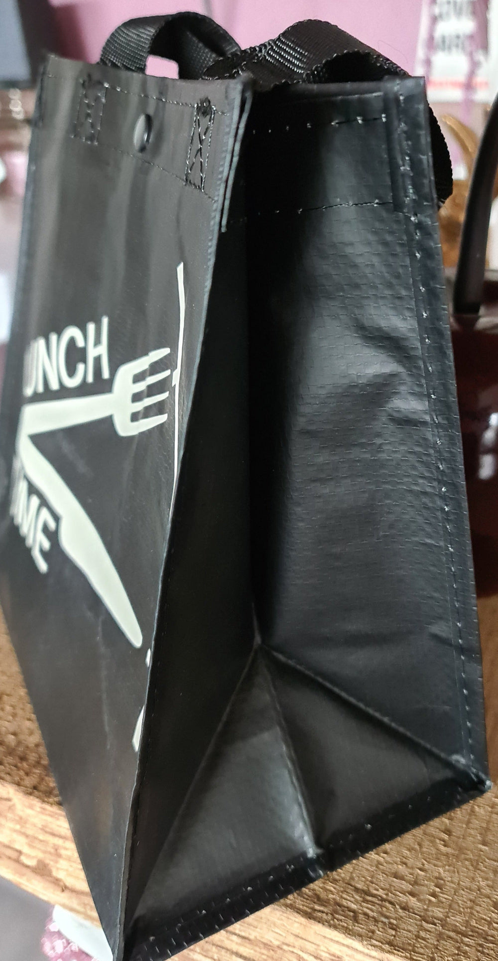 Tragetasche, PVC "Lunch Time "  ca. 25 cm  x 25 cm - British Moments