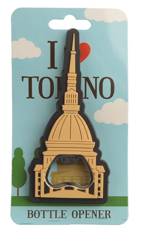 "Die Mole in Turin",  Flaschenöffner, magnetisch