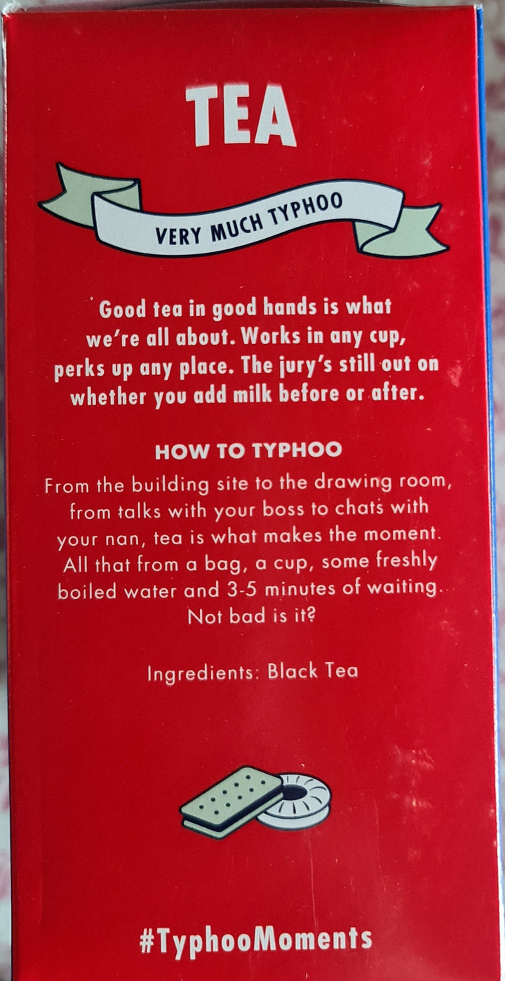 Ty-Phoo One Cup, 100 Teebeutel - British Moments / Fernweh-Kaufhaus