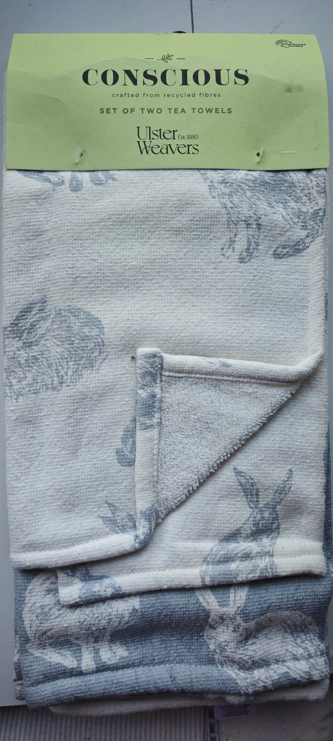 Ulster Weavers Geschirrtücher 2er Set, mit Hasen-Motiv