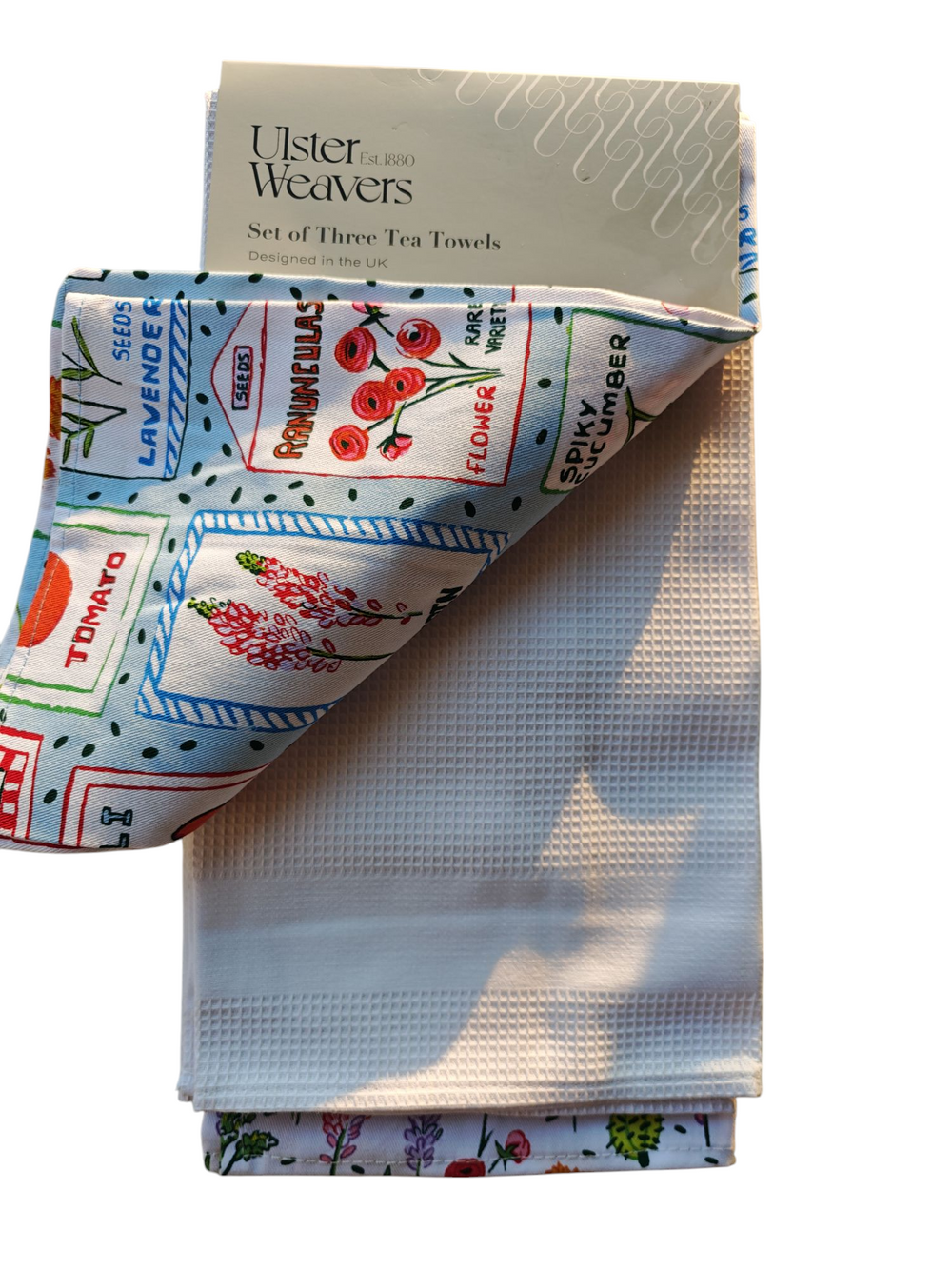 Ulster Weavers Geschirrtücher 3er Set  , mit Frühlings Garten Motiven