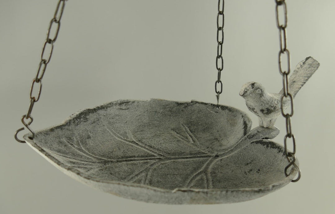 Vogeltränke. Eisen rustikal , Länge inkl. Kette ca. 38 cm - British Moments