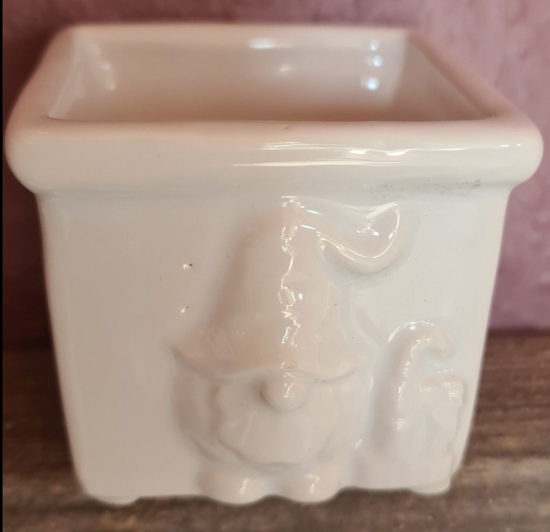 Weihnachtlicher Mini-Blumentopf - British Moments / Fernweh-Kaufhaus