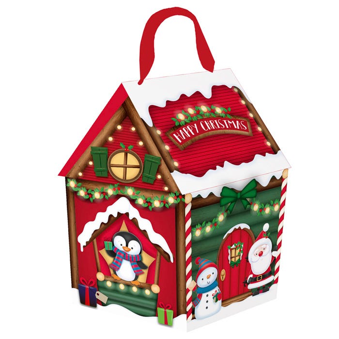 Weihnachts Geschenkbox " "Santa's Cabin" - British Moments