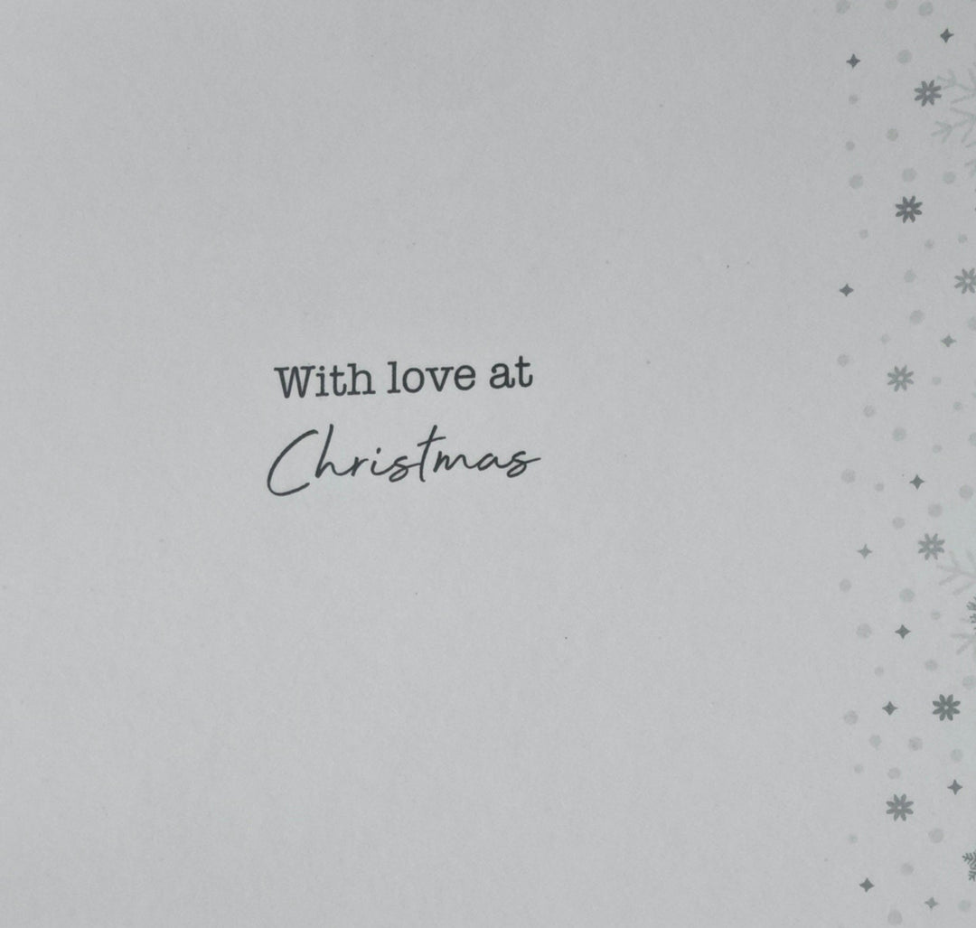 Weihnachtskarte " A Christmas Wish" Innenansicht