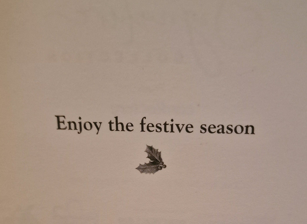 Weihnachtskarte "Merry Christmas - with best wishes  "