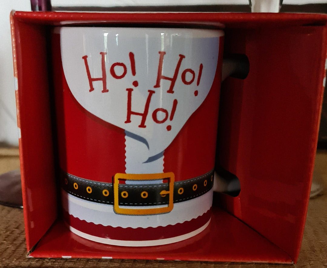 Weihnachtstasse ."Ho Ho Ho! " in schönem Weihnachts- Karton - British Moments