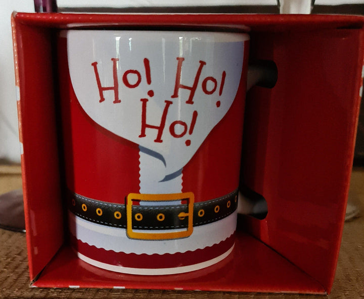 Weihnachtstasse ."Ho Ho Ho! " in schönem Weihnachts- Karton - British Moments