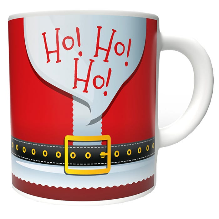 Weihnachtstasse ."Ho Ho Ho! " in schönem Weihnachts- Karton - British Moments