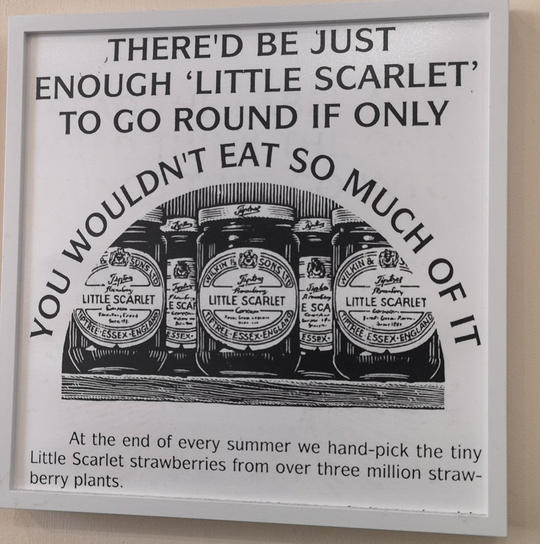 Wilkin and sons Tiptree "Little Scarlet "  Strawberry 340 gr. Glas - British Moments