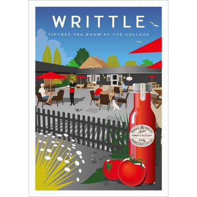 Wilkin & Sons Postkarte . Motiv "Ketchup" - British Moments