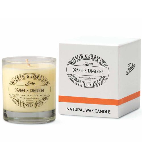 Wilkin and sons Tiptree "Orange & Tangerine "  , Duftkerze im Glas, Handarbeit, 220 gr - British Moments