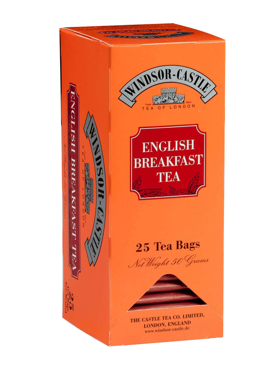 Windsor Castle English Breakfast Tea, 25  Teebeutel - British Moments