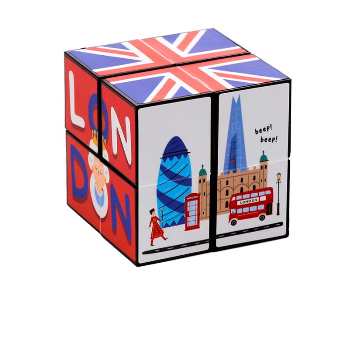 London Souvenir Würfel Puzzle/ Geduldspiel