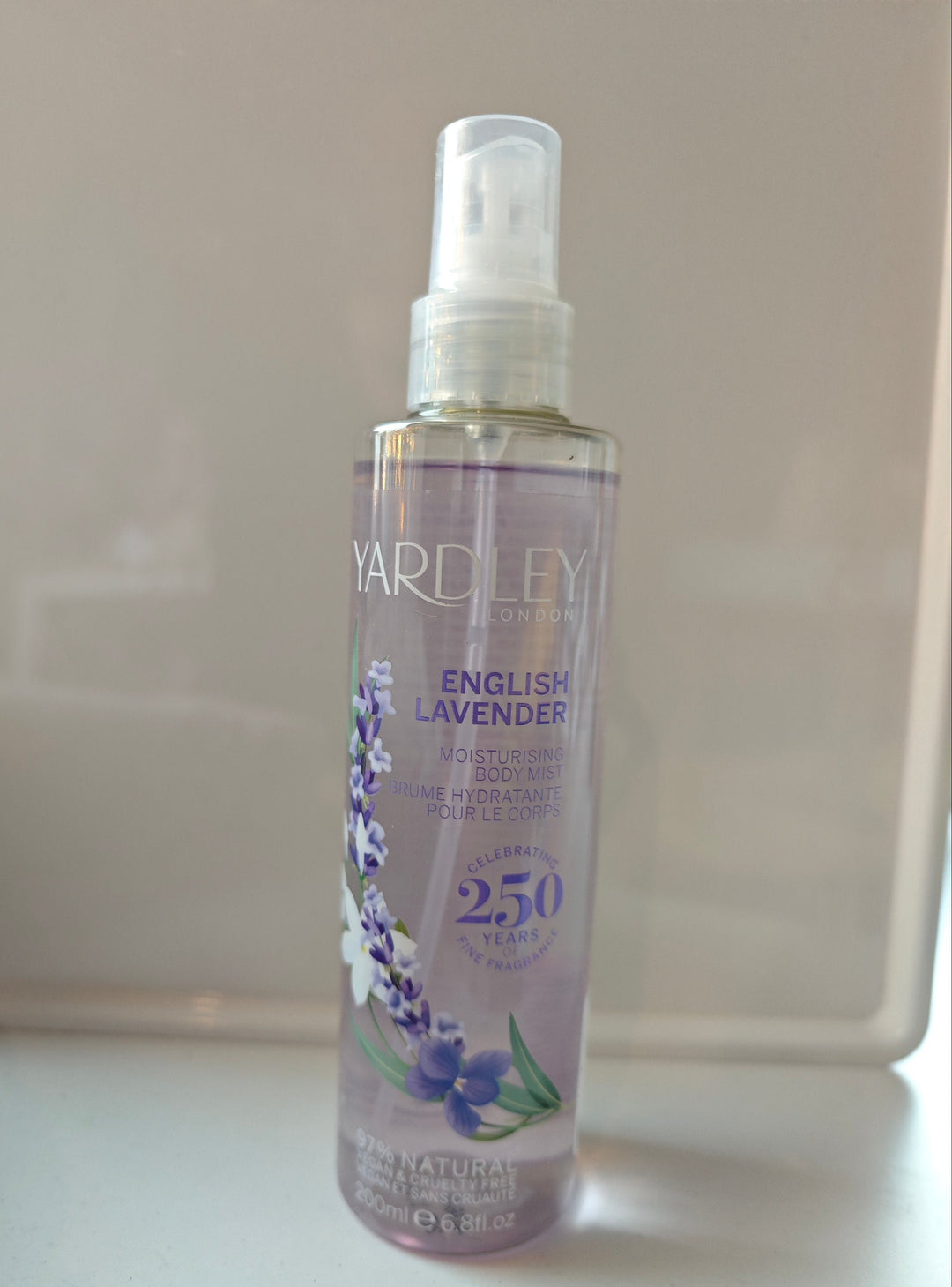 Yardley English Lavender Moisturizing Body Mist, Spray 200 ml