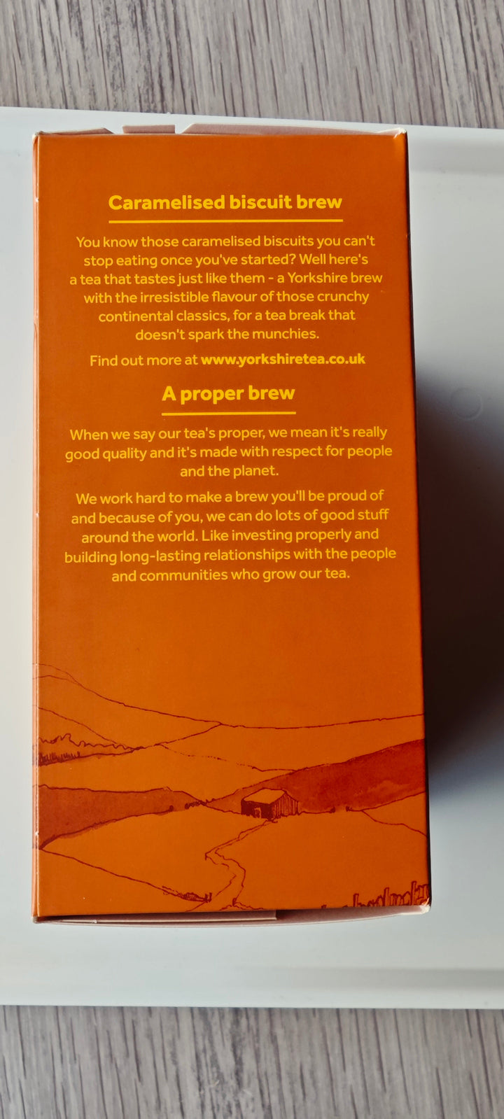 Yorkshire Tea ’Caramelised BiscuitBrew ’ 40 Teebeutel - Food