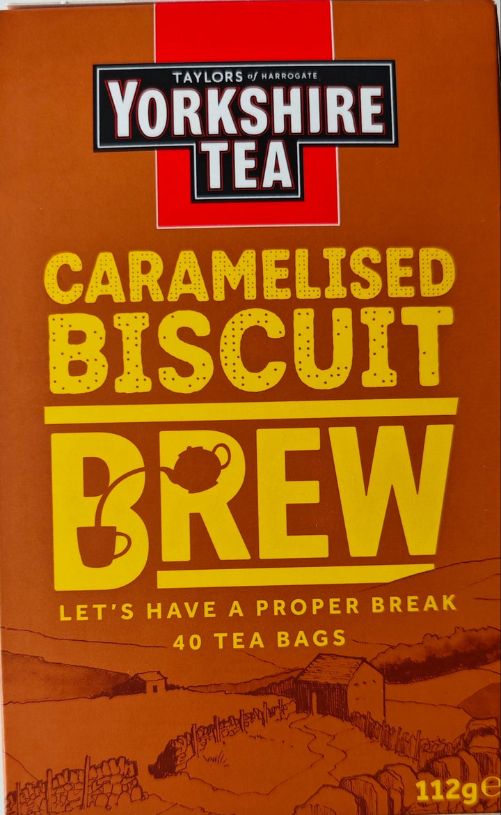 Yorkshire Tea "Caramelised Biscuit Brew ", 40 Teebeutel
