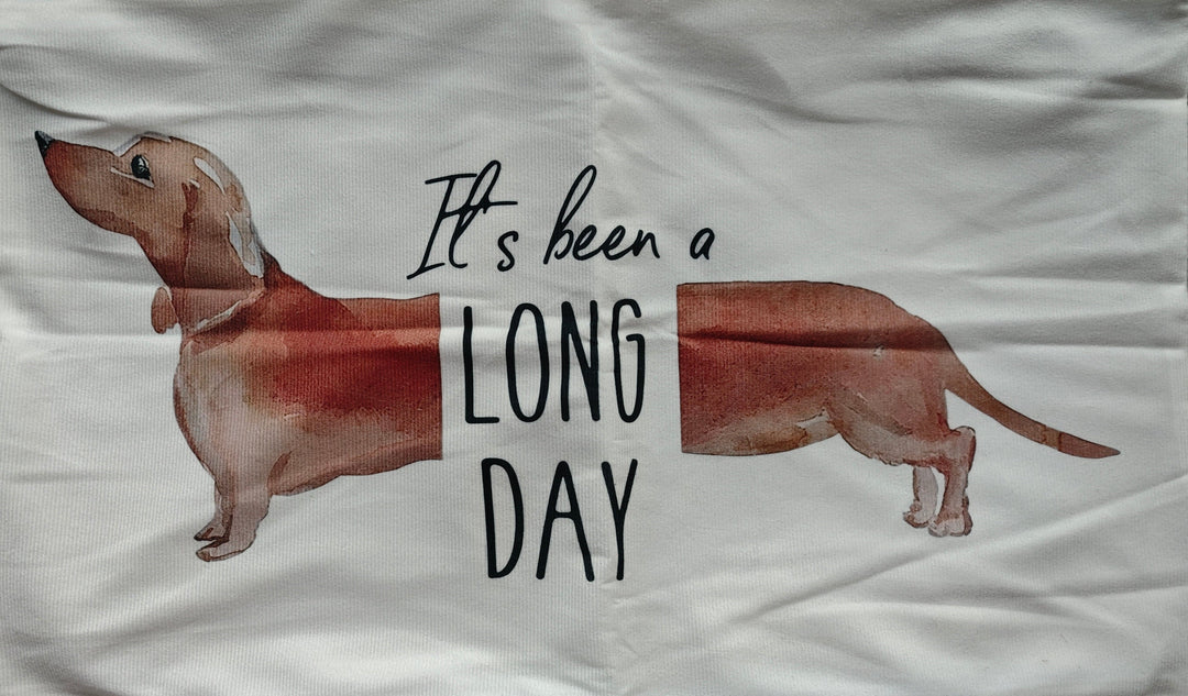 Zierkissen Bezug "Dackel / Dachshund"