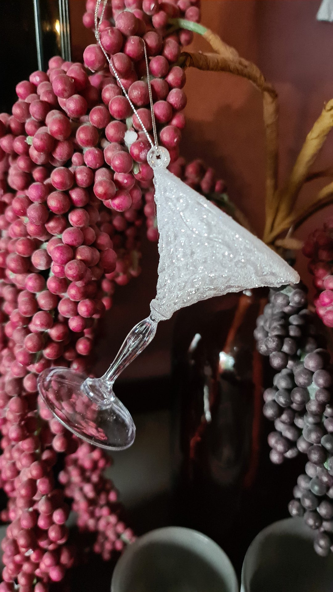 Weihnachtsbaum Ornament / Anhänger "Martini Glas " - British Moments