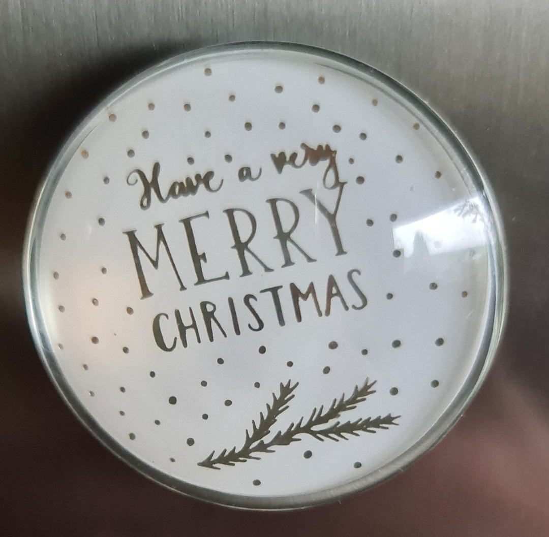 Magnet  "Have a very merry Christmas" - British Moments