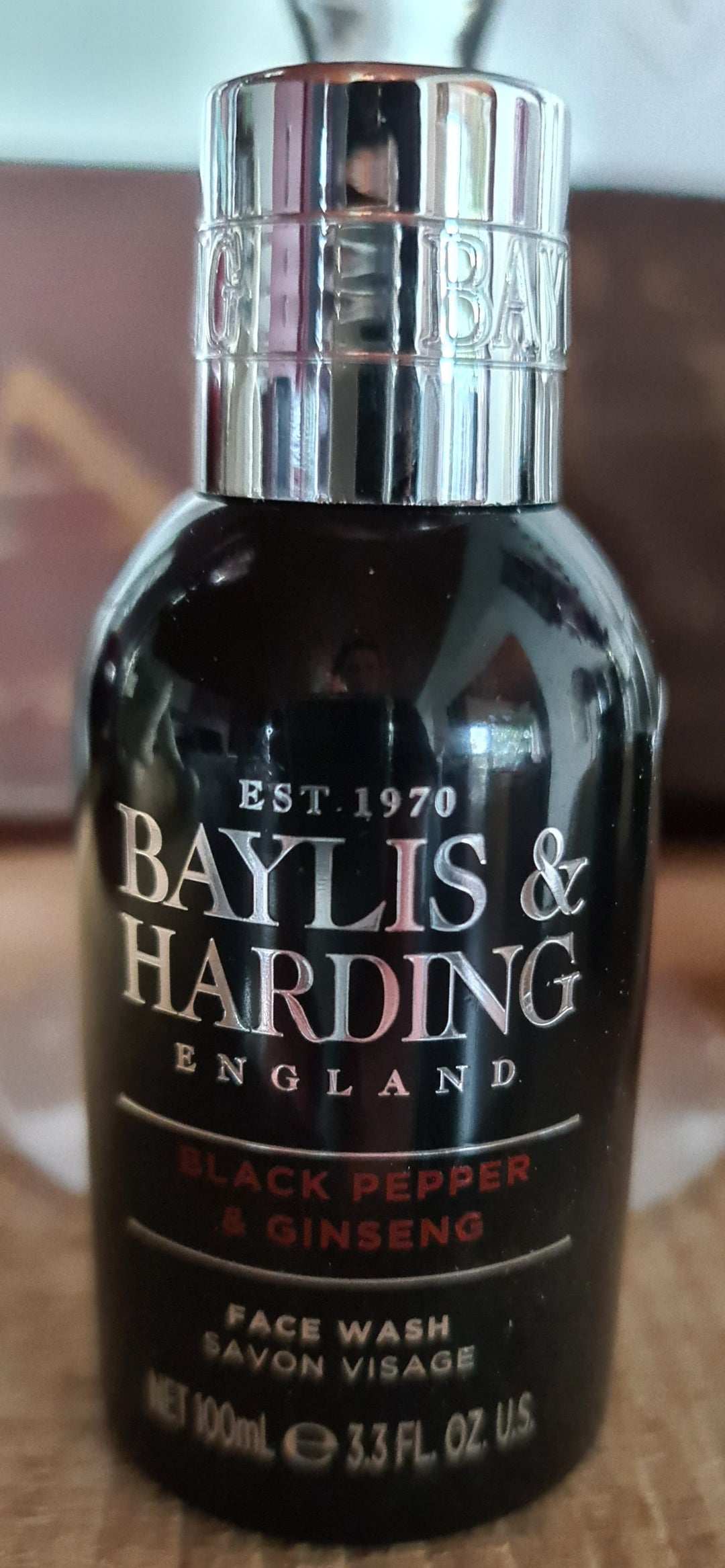 Baylis & Harding , Black Pepper & Ginseng Face Wash, 100 ml  Reisegröße - British Moments