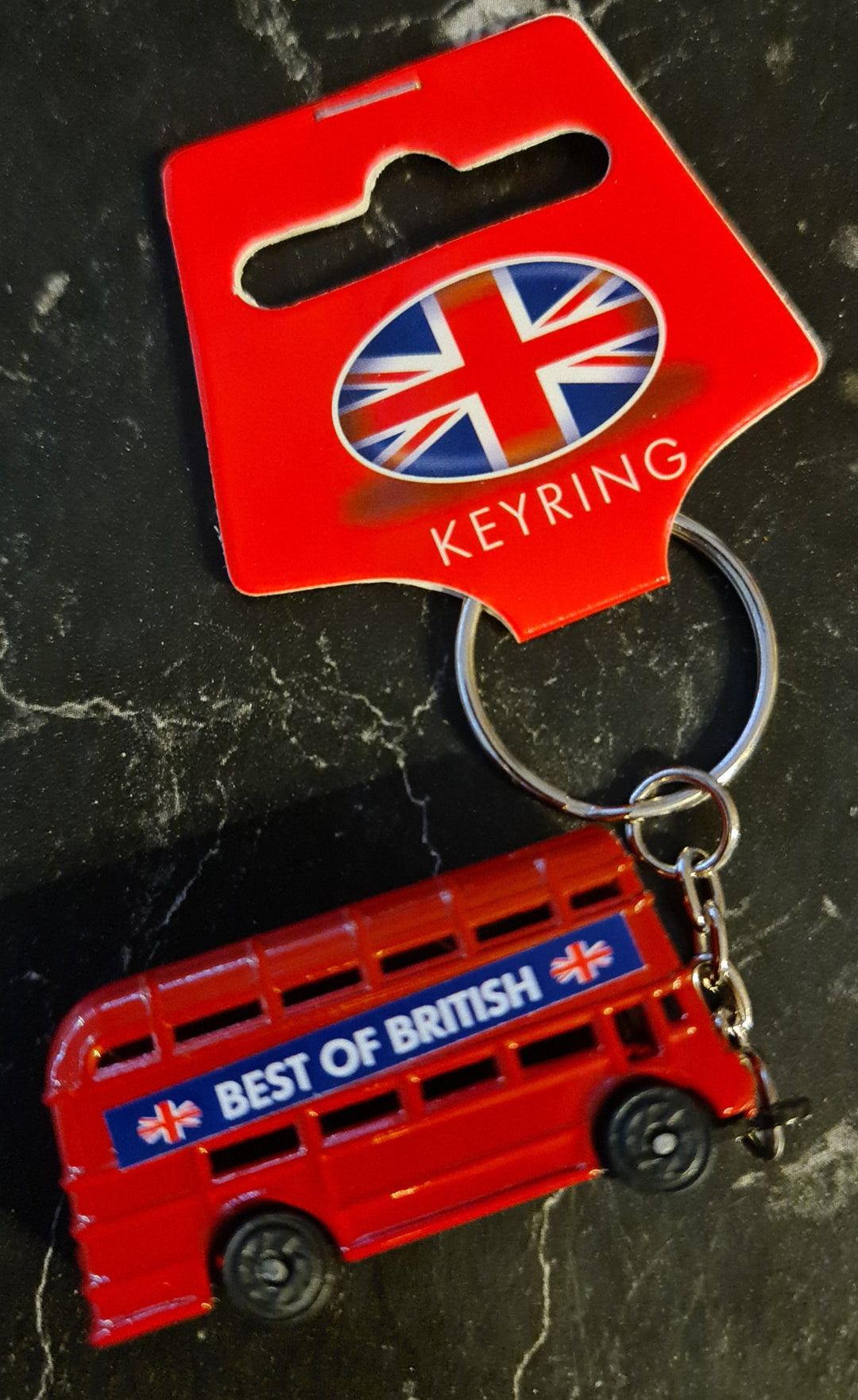 Schlüsselanhänger London Doppeldeckerbus "Routemaster" - British Moments