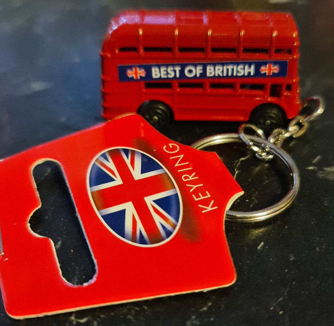 Schlüsselanhänger London Doppeldeckerbus "Routemaster" - British Moments