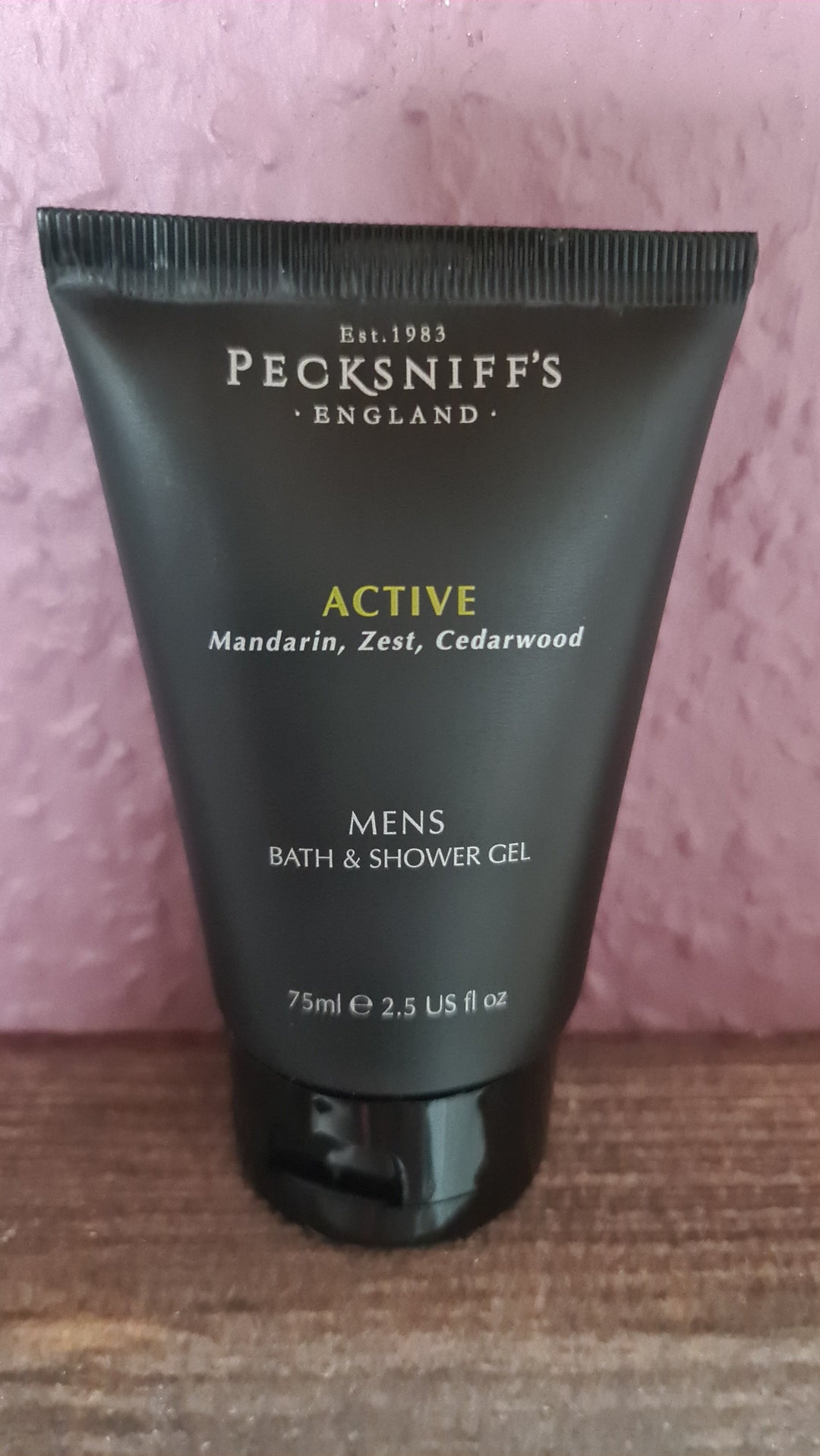 Pecksniff's Men Bath & Shower Gel "Active",  Reisegröße 75 ml - British Moments