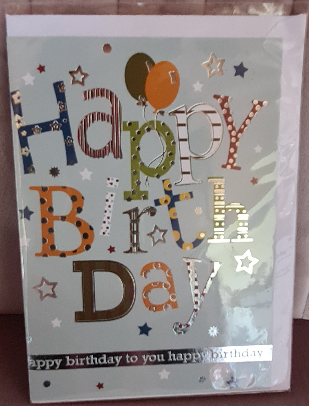 DAZU BUCHEN : Geschenkkarte " Happy Birthday" - British Moments