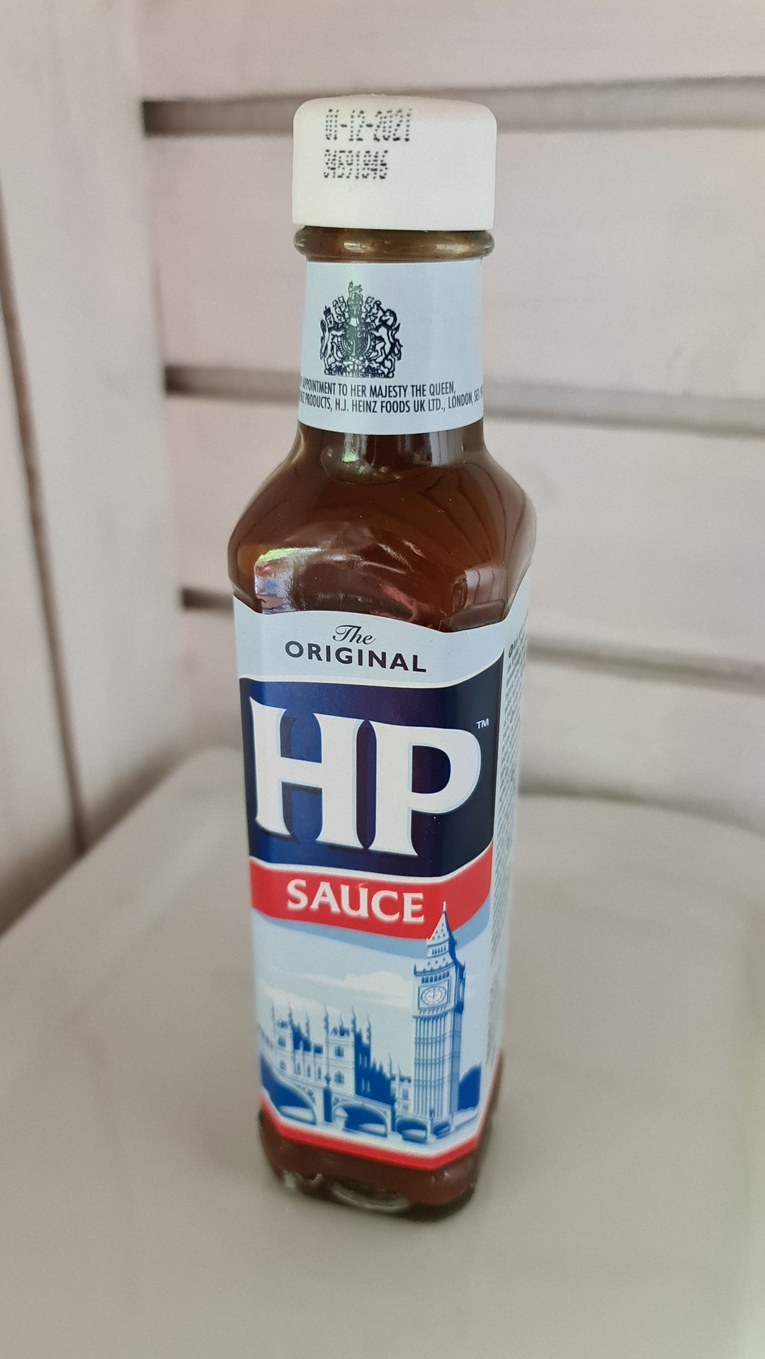 GRILLZEIT !!! HP Brown Sauce - das Original, 225 ml  Glas -Flasche - British Moments