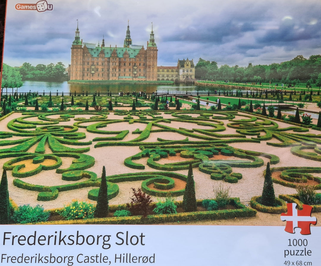 Puzzle. 1000-teilig, Schloß Frederiksborg, Dänemark ( ca 49 cm  x 68 cm ) - British Moments