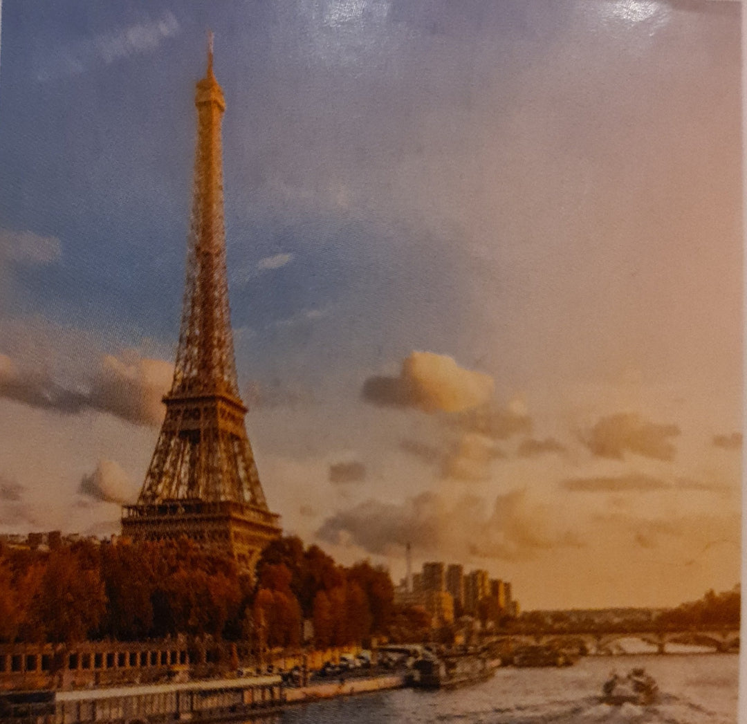 Mini Diamond - Painting - Set "Paris Eiffelturm", ca. 20 cm  x 15 cm - British Moments / Fernweh-Kaufhaus