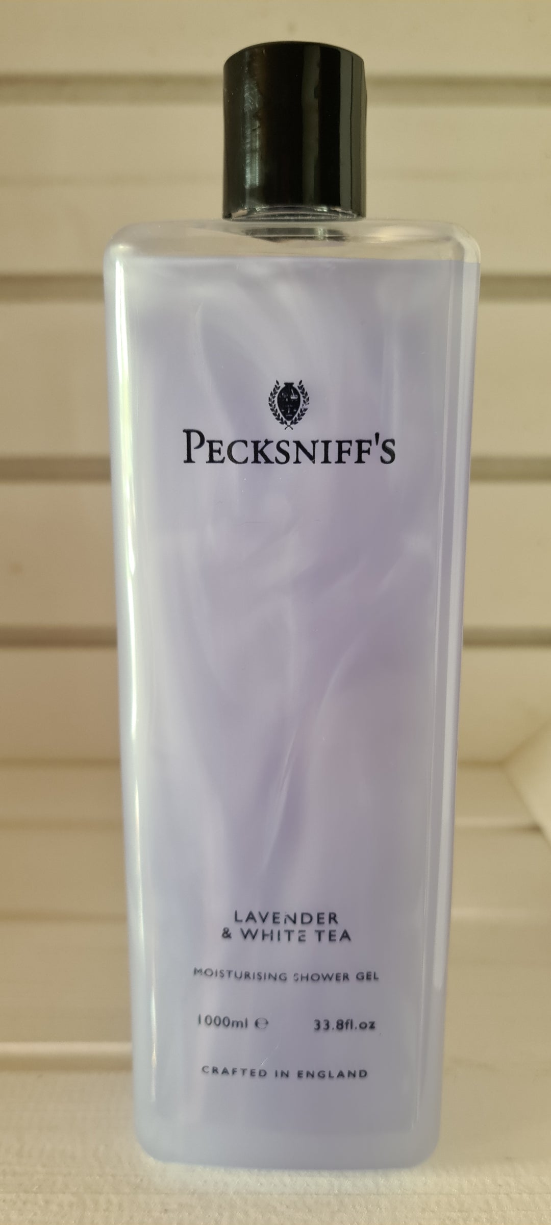 Pecksniff's Lavender & White Tea Moisturizing Shower Gel, 1000 ml - British Moments / Fernweh-Kaufhaus