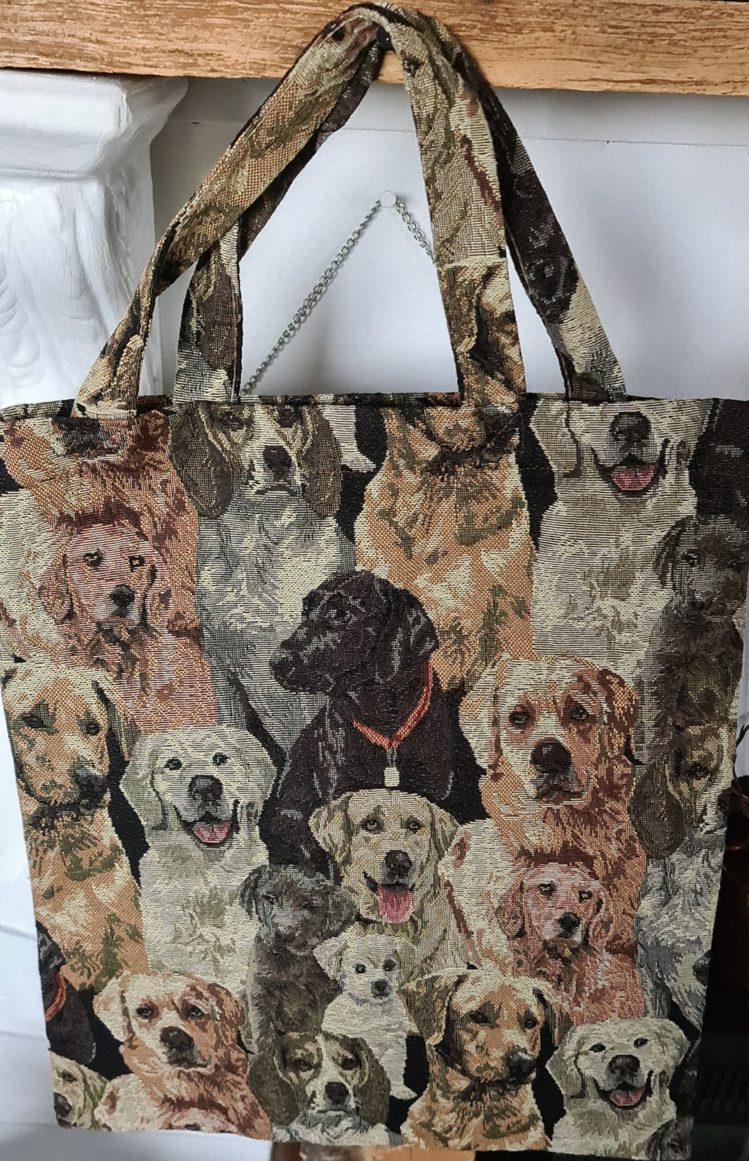 Shopper /Einkaufstasche mit Hundemotiven - British Moments / Fernweh-Kaufhaus