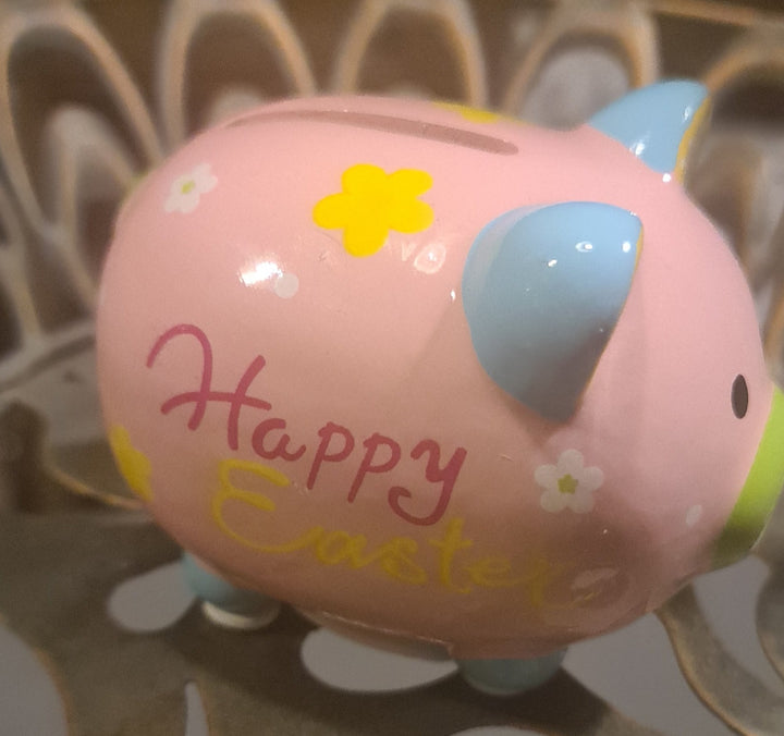 Sparschwein Keramik "Happy Easter" - British Moments / Fernweh-Kaufhaus