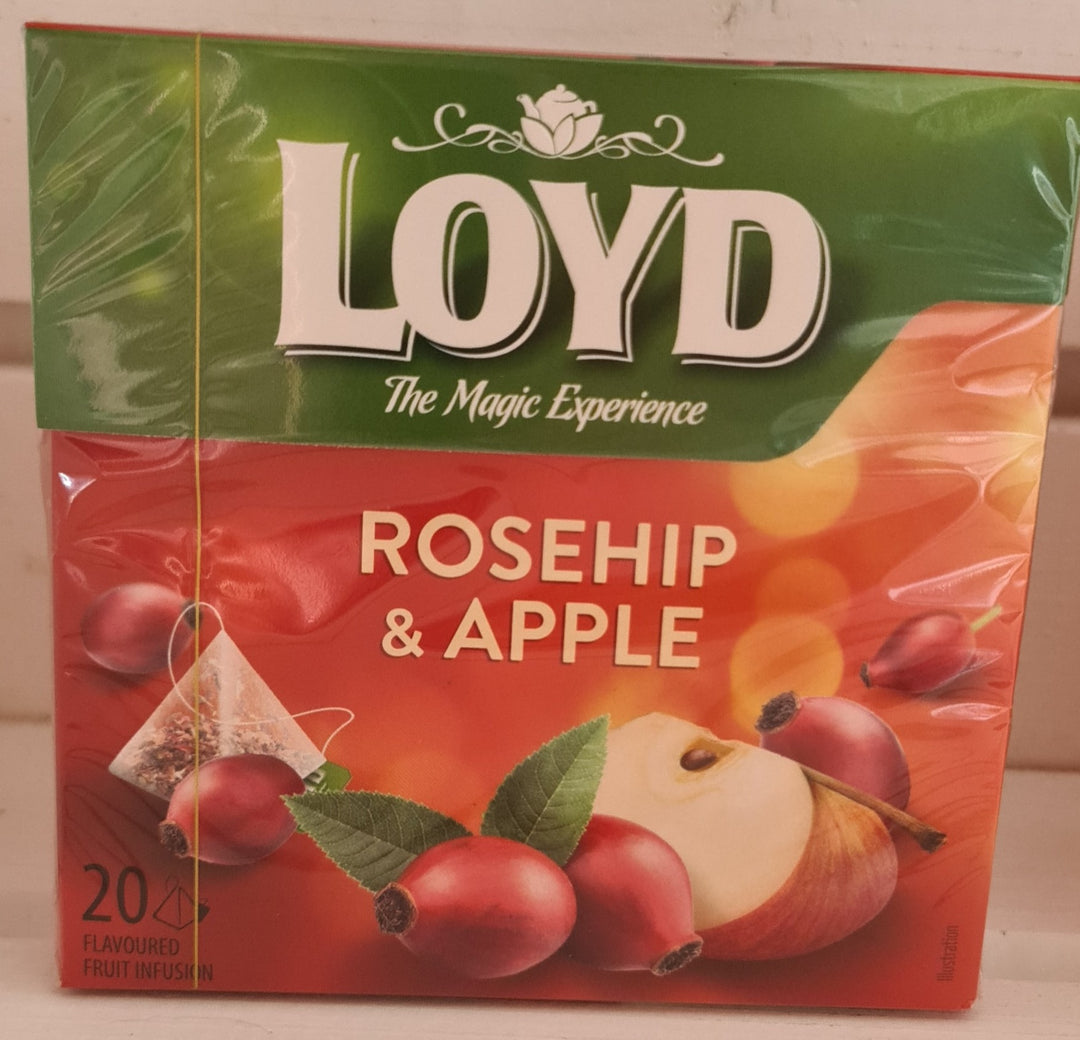Loyd Tee,  Hagebutte/Apfel , 20  Teebeutel - British Moments / Fernweh-Kaufhaus