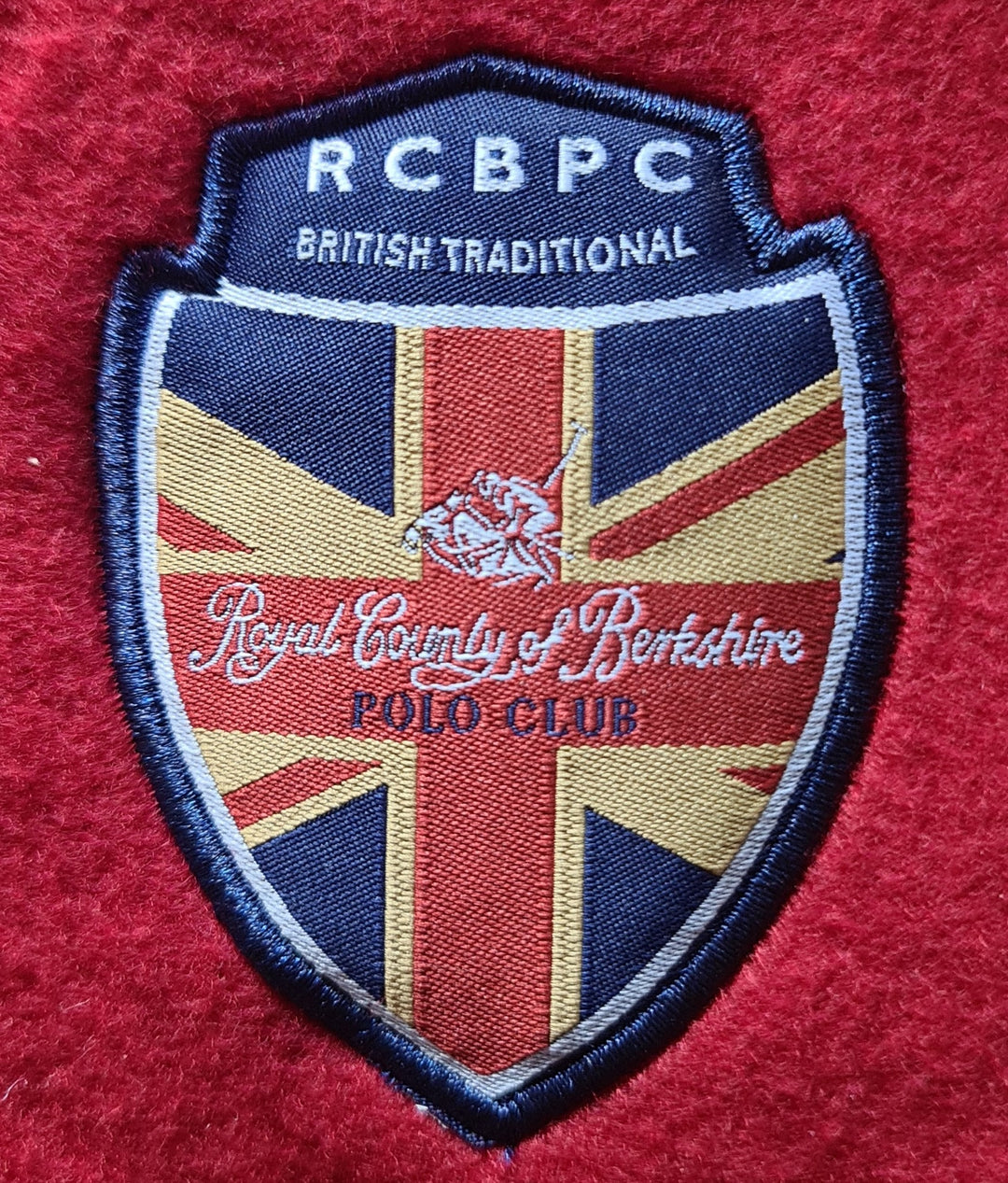 Kuscheldecke, Fleece, rot", Polo Club Royal County of Berkshire - British Moments / Fernweh-Kaufhaus